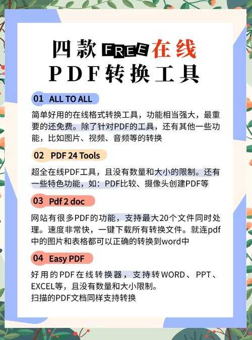 PDF转Word免费工具终极指南:5种方法帮你避开99%的坑